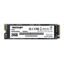 Patriot P320 256GB SSD 2280 M.2 PCIe Gen3 x4 NVMe 1.3 Internal SSD For PC/Laptop
