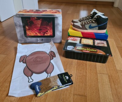 Nike SB x Concepts Dunk High Turdunken Special Box EU 46 / US 12 / UK 11 NEU DS