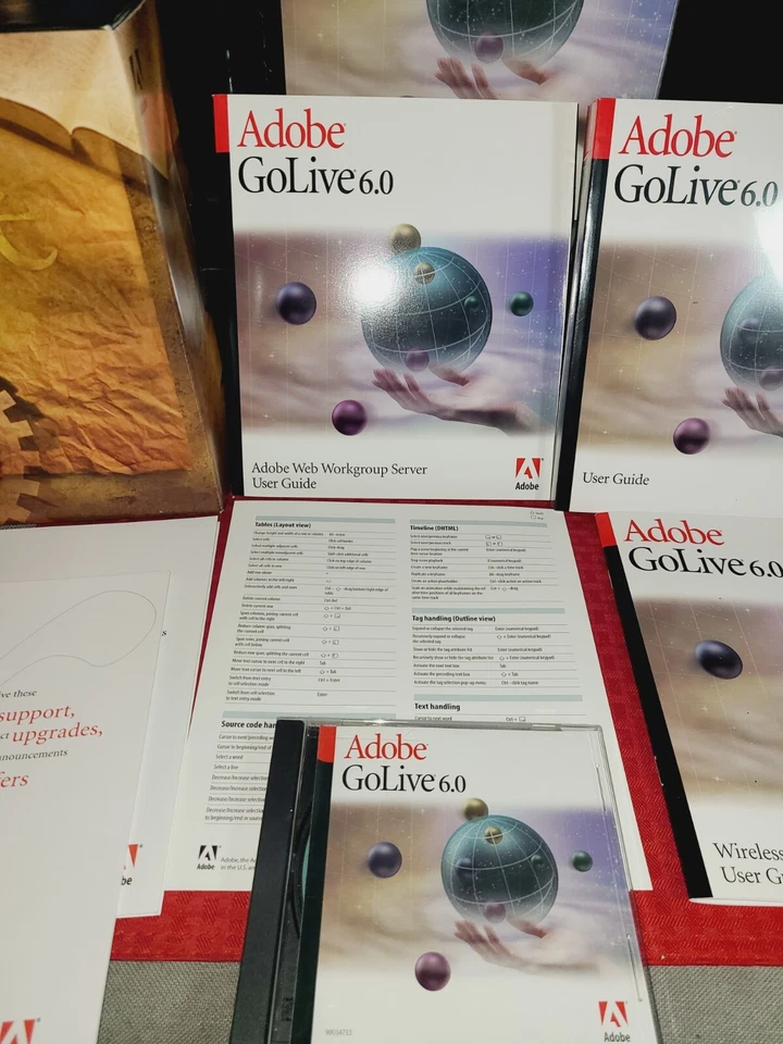 Software Adobe GoLive 6.0 Windows con número de serie y guía del usuario versión completa  Foto 4 de 4