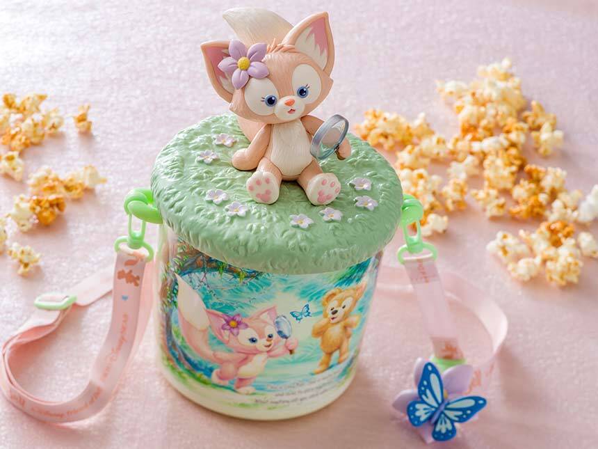 1m￥100 海外リボン☆ ダッフィー＆ステラルー グログランリボン ディズニー Tokyo Disney Sea LinaBell Popcorn Bucket Duffy Friends Lina Bell