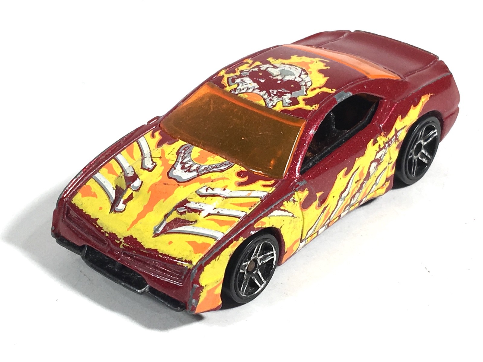 Hot Wheels 2006 Rapid Transit Metalflake Red HW Bone Blazers Series Malaysia