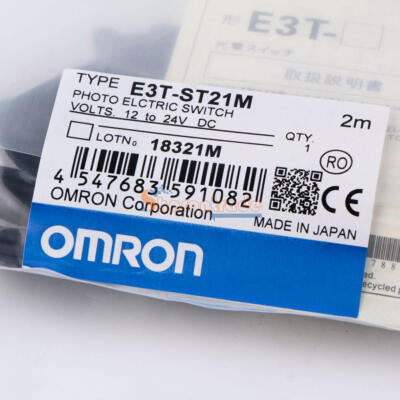 1PCS Omron E3T-ST21M E3TST21M 2M Photoelectric Sensor New