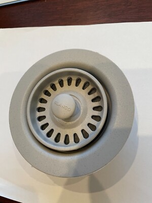 Blanco 442759 Sink Waste Flange - Concrete Gray  * NEW * FOR SILGRANIT SINK