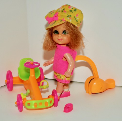 Mattel Liddle Kiddles lotto set bambole mobili Telly Beddy Annabelle ecc - Foto 6 di 6