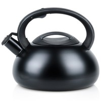 Wasserkocher FlöTenkessel Wasserkessel Edelstahl Schwarz 3L Induktion Gas Vilde