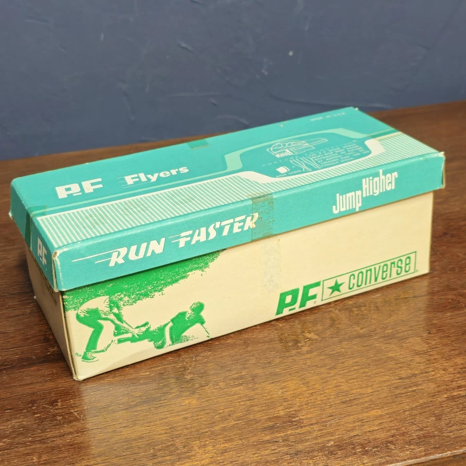 Flyers PF Converse vintage años 70 talla 9M 7-7191 solo caja rara Foto 2 de 4