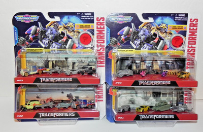 Micro Machines TRANSFORMERS SERIES 1 Complete Set of 4 New from 2022 & Free Ship