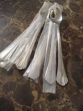 INTERNATIONAL SYMMETRY FREEMONT 5 Iced Tea Spoons Glossy Stainless Indonesia