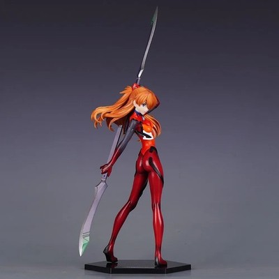 Asuka Langley Figur Evangelion   Kampfform Anime Statue   Desktop-Deko 28 cm