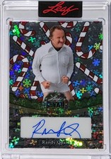2025 Leaf Happy Holidays Randy Quaid Auto Autograph #d 13/15