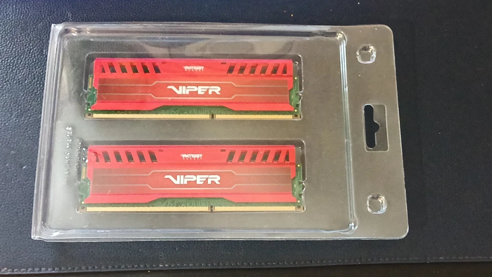 Patriot PV316G186C0KRD Viper 3 Red 16GB 2x8GB DDR3 PC3-15000 1866MHz Kit - Image 2 of 3