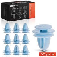 Frankberg 10X NYLON-CLIP Blau TÜRverkleidung Passend FüR Honda Accord Civic