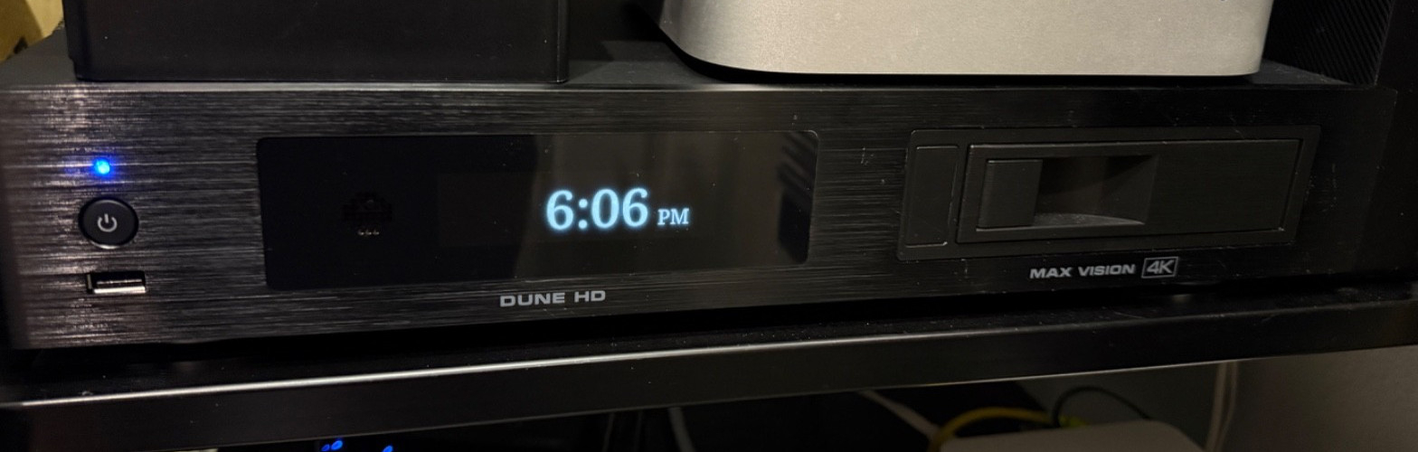 Dune HD Max Vision 4K media player