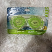 Speedo Kids Sun Safe Goggles - Sunny Vibes Pop Goggles Green Glow