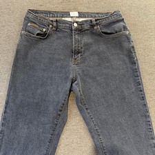 Vintage Y2K Calvin Klein Jeans Calvin Boot Womens 12 32 Dark Wash Bootcut