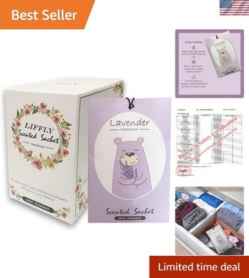 Luxury Lavender Scented Sachets (14 Pack) - Perfect for Gift Giving & Freshness