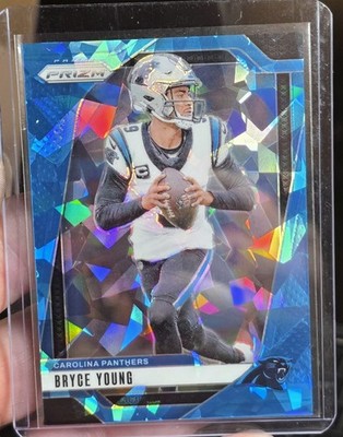 2024 Panini Prizm - Bryce Young #37 Blue Ice Prizm /99