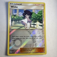 Pokemon Card Wicke Burning Shadows Reverse Holo 127/147 NM
