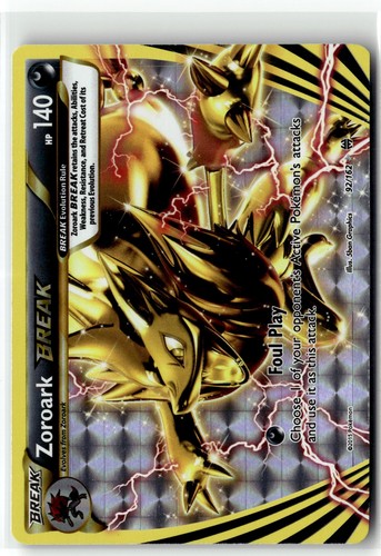 Zoroark BREAK 92/162 Holo - Pokemon TCG XY - BREAKthrough