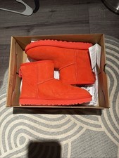 Rare Red Women s Uggs Boots Size 7. Includes The Original Box with Top.