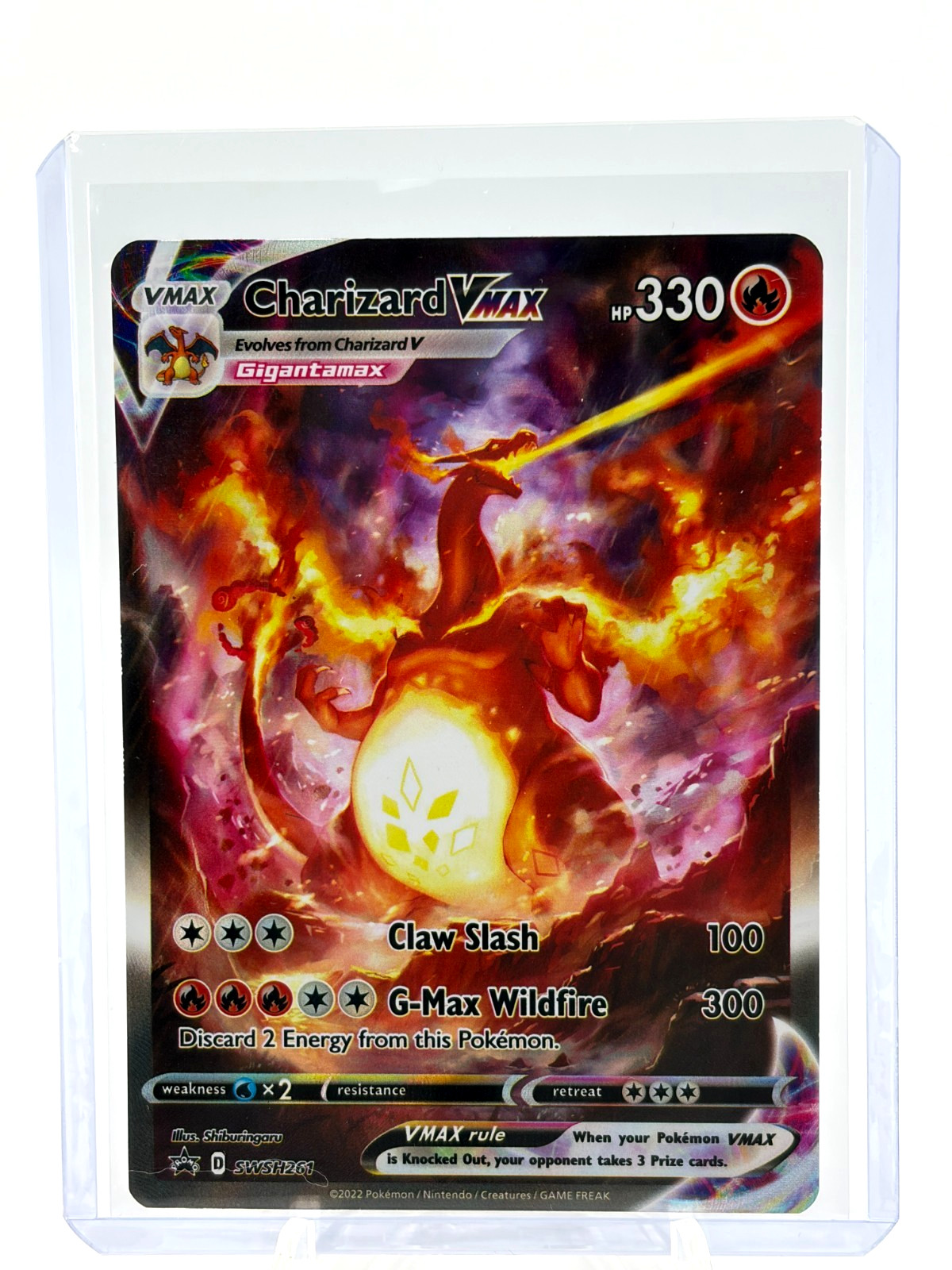 Charizard VMAX – SWSH261 – 2022 Sword & Shield, Black Star Promo