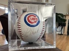 Lou Brock Autographed Baseball
