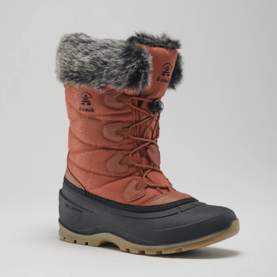 Kamik Momentum3 Damen Stiefel bis -40°C versiegelte Nähte wasserdichtes Nylon