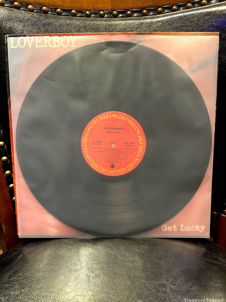 Loverboy - Get Lucky Vinyl LP [1981] FC 37638 - Image 3 of 3