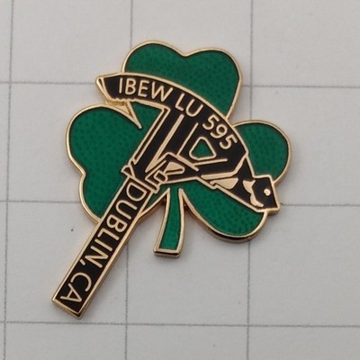 IBEW Lapel Pin Local 595 Dublin, CA
