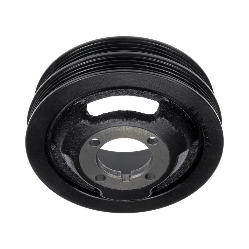 For Kia Sephia 1995-2001 Harmonic Balancer | Black | Serpentine Drive Belt Type - Image 3 of 4