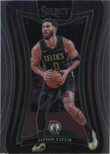 2024-25 Panini Select #13 Jayson Tatum Select Certified Silver