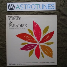 Super Rare US Home Edition Hawaiian Jack de Mello LP Record Voices In Paradise