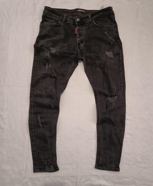 Men Dsquared² Jeans Black Denim 36