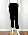 EILEEN FISHER Velvet Joggers Pants Black With Pockets! - Size Large L - NTSF — photo 1