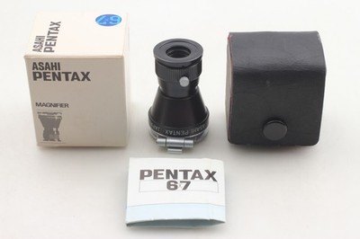  [ Top MINT in Box Case ] PENTAX 67 Magnifier Finder for 6x7 67 67II From JAPAN