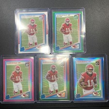2025 Donruss Optic Jalen Royals Aqua /349, Red&Green Prizm,Pink,Red&Green,Base 