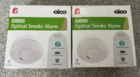 Aico Ei650i Optical Smoke Alarms 600 Series x 2 Lithium Battery Expiry Oct 2033