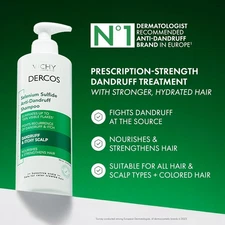 VICHY Dercos Selenium Anti Dandruff Shampoo Dandruff Scalp 6.76 oz EXP 06/2026