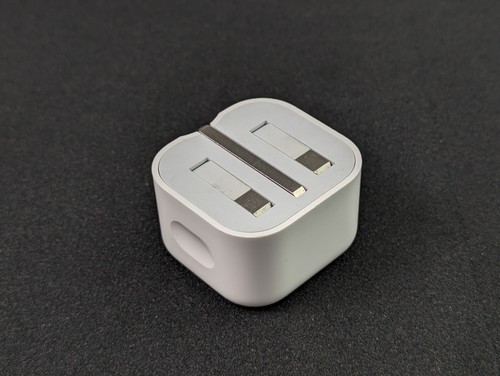 Genuine Apple A2344 USB-C 20W Power AC Adapter Charger iPhone iPad UK Plug - Photo 8/8
