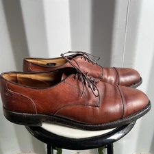 ALLEN EDMONDS FAIRGATE LEATHER CAP TOE OXFORD DRESS SHOES MENS 12 D