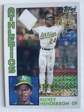 2019 Topps Series 1 Silver Pack - 1984 Topps Mojo Refractor - Pick a Player