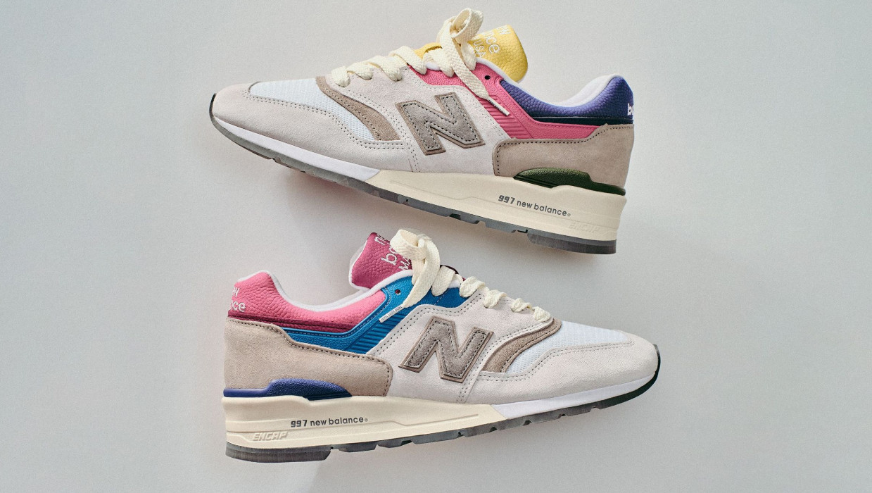 Size 11 - New Balance x Aime Leon Dore 997 - USA Mismatch M997ALL IN HAND image 2