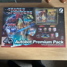 New sealed Transformers 40th Anniversary Autobot Premium Pack AR Card Game TCG 