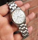 Seiko White Sunburst 24hr Military Dial Retro Vintage Ultra Rare 7S26 Auto JDM