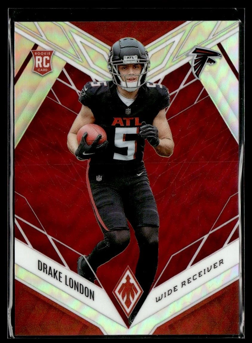 2022 Panini Phoenix Silver Drake London Rookie 225/250 Atlanta Falcons #107