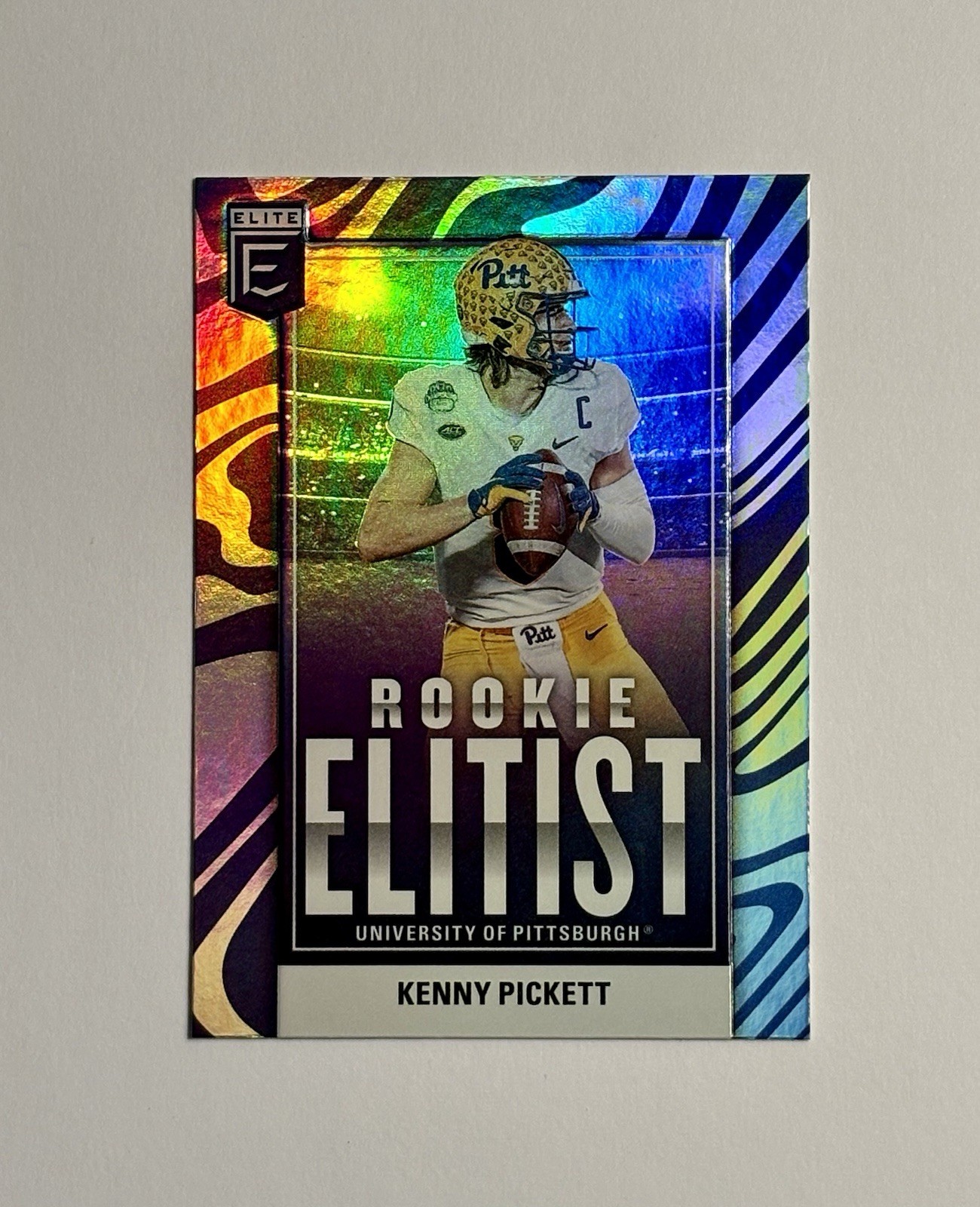 2022 Panini Donruss Elite -Kenny Pickett Rookie Elitist (RC)