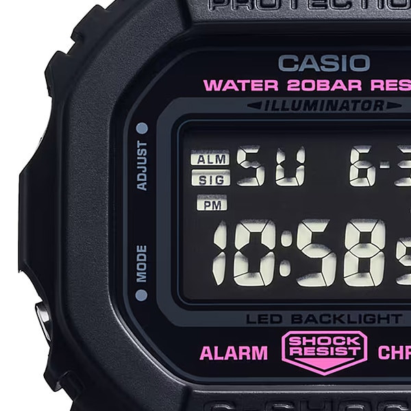 G-SHOCK DW-5600PK-1JR ブラック CASIO / カシオ】G-SHOCK DW-5600PK-1JR（新品）｜HIROB（ヒロブ