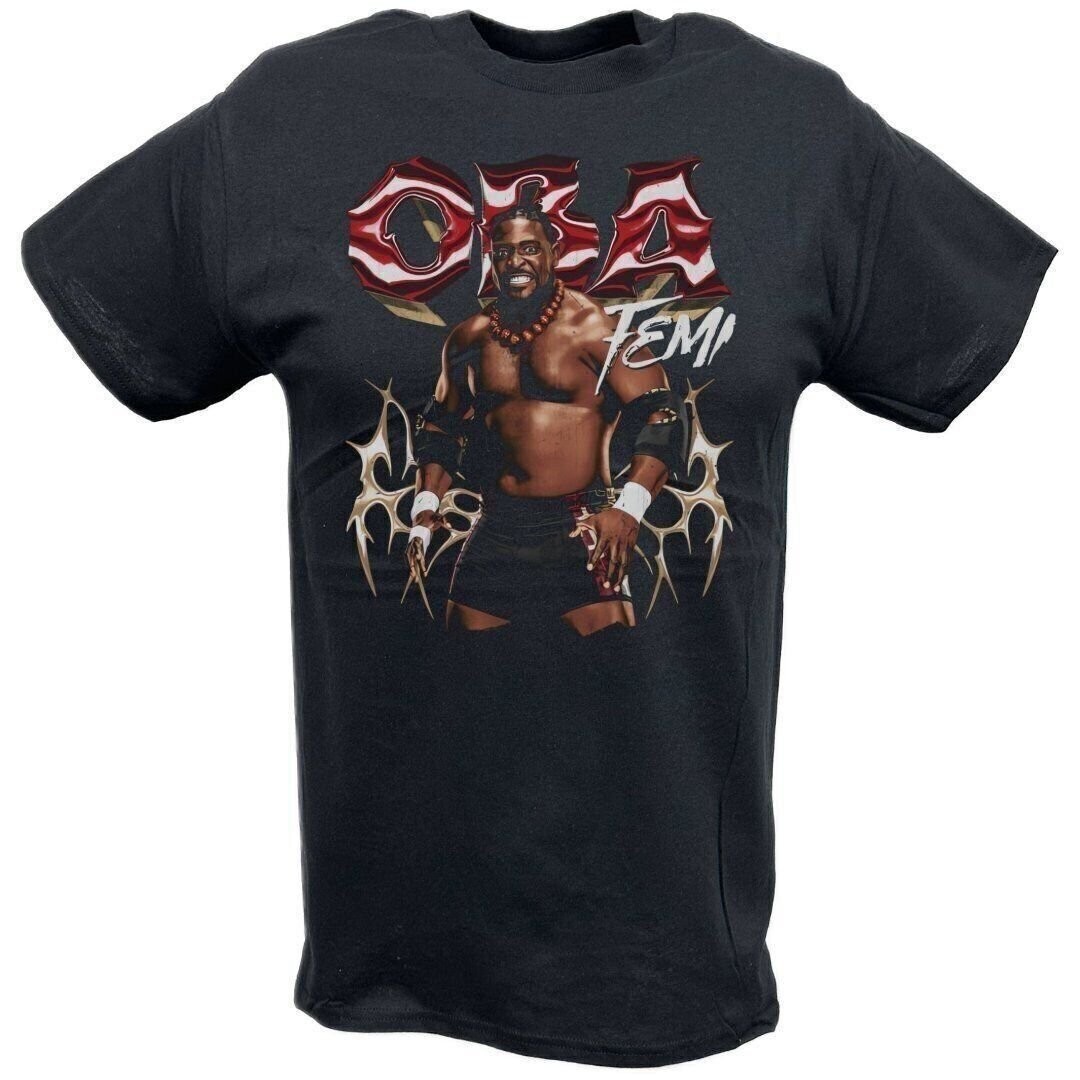 Oba Femi Pose Black T-shirt | eBay