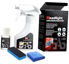Headlight Restoration Kit, Automotive Headlamp Headlight Cleaner Restores