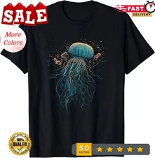 2025/Jellyfish Ocean Animal Scuba Diving Jelly Fish Unisex T-Shirt